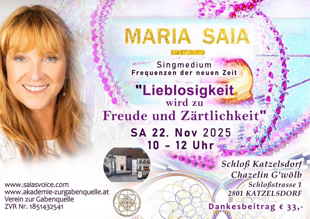 Lieblosigkeit wird zu FREUDE und ZÄRTLICHKEIT