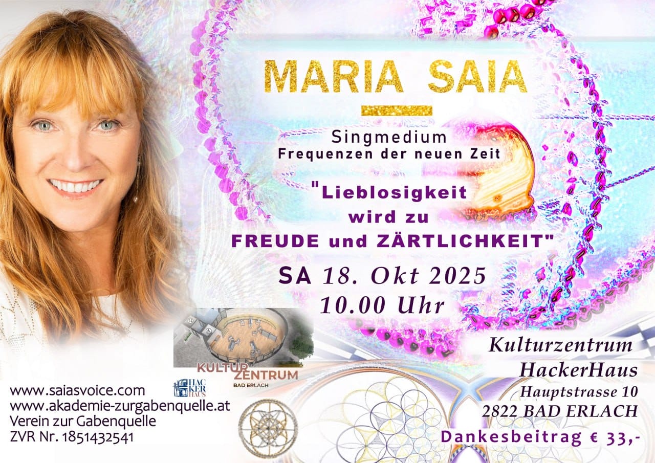 Lieblosigkeit wird zu FREUDE und ZÄRTLICHKEIT